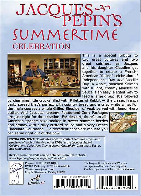 Jacques Pepin's: Summertime Celebration