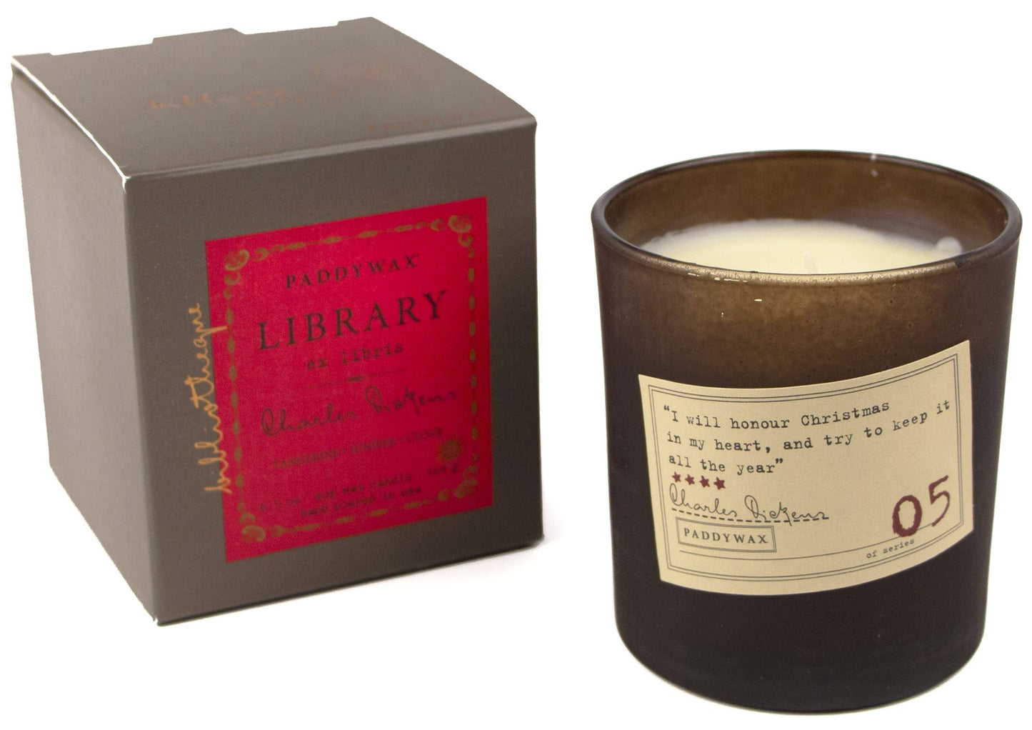 DICKENS LIBRARY 9OZ CANDLE