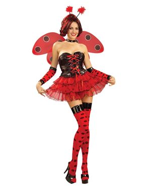 Forum Novelties F59502-XS Lady Bug Adult Costume Size X-Small