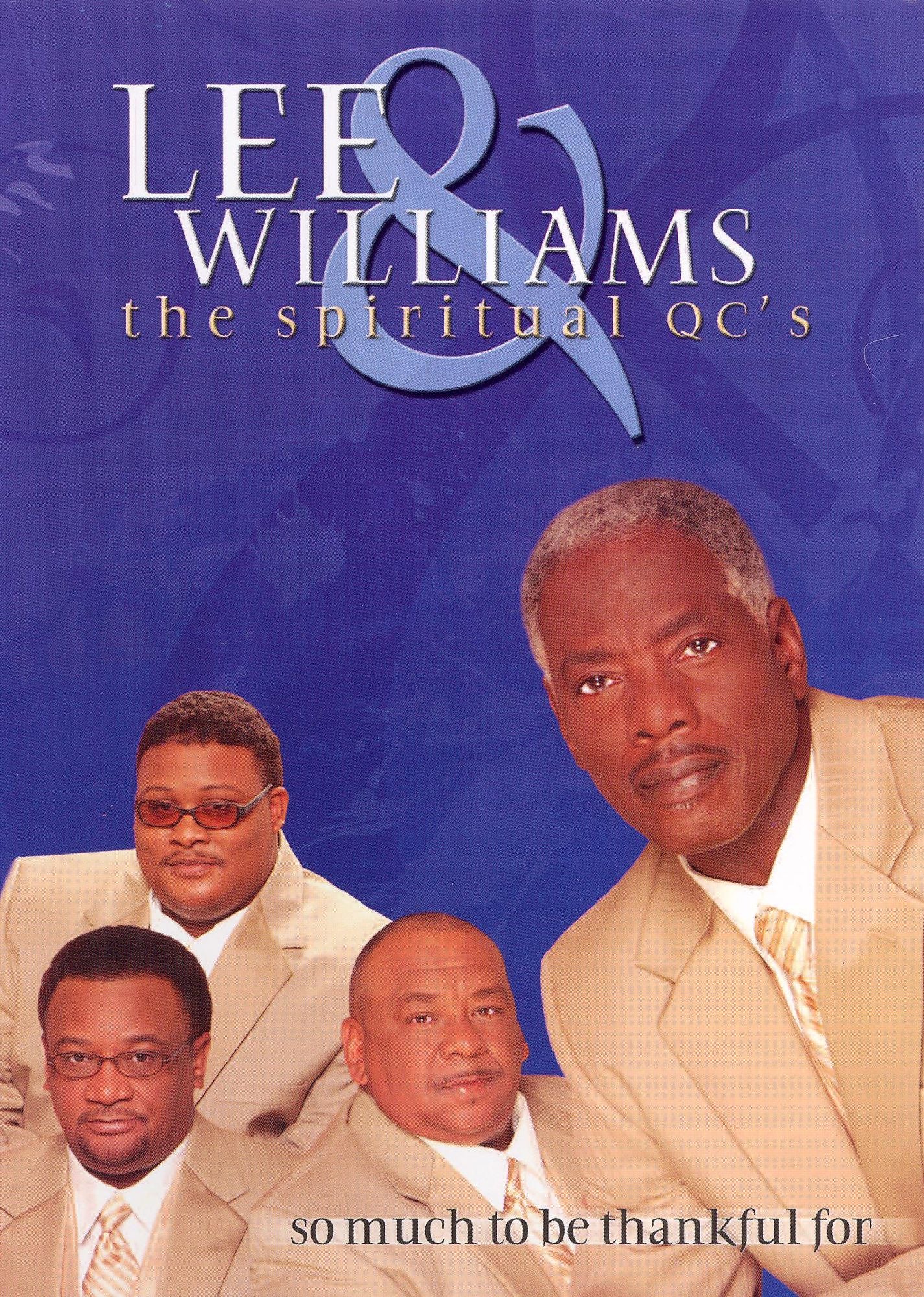 Lee Williams: So Much to Be Thankful For