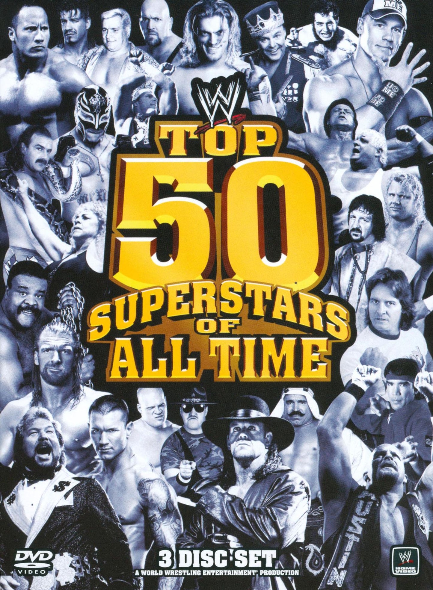 WWE: The Top 50 Superstars of All Time [3 Discs]