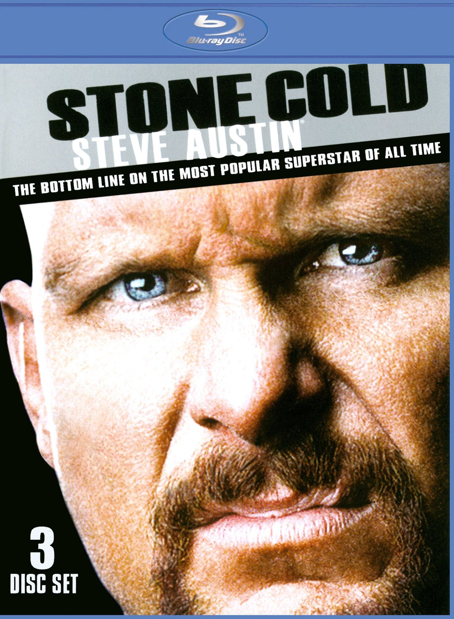 WWE: Stone Cold Steve Austin - The Bottom Line on the Most Popular Superstar [3 Discs] [Blu-ray]