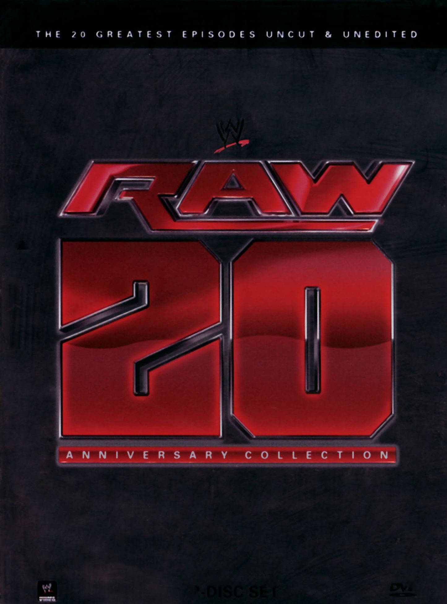 WWE: Raw 20th Anniversary Collection - 20 Greatest Episodes Uncut and Unedited [12 Discs]
