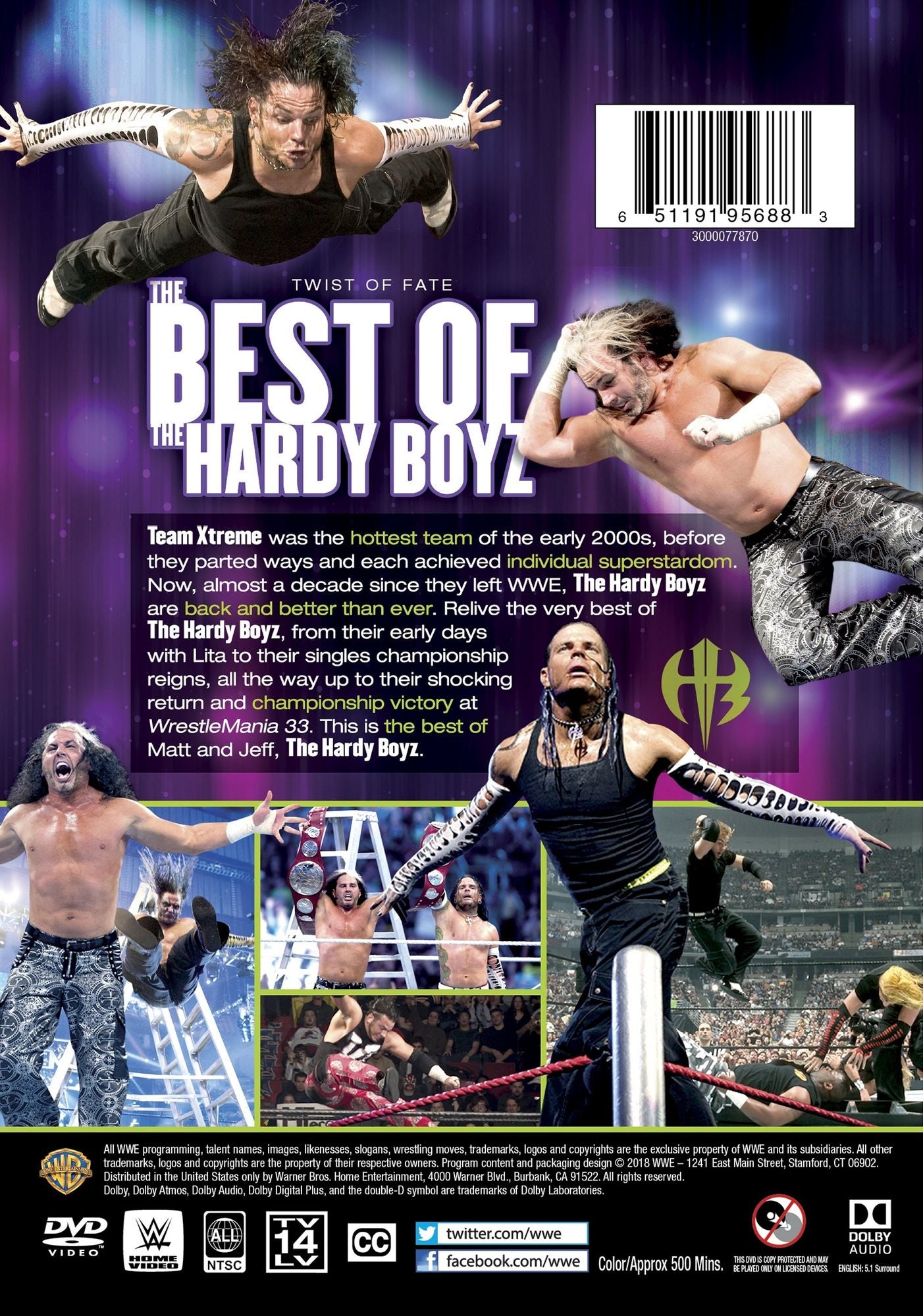 WWE: Twist of Fate - The Best of the Hardy Boyz