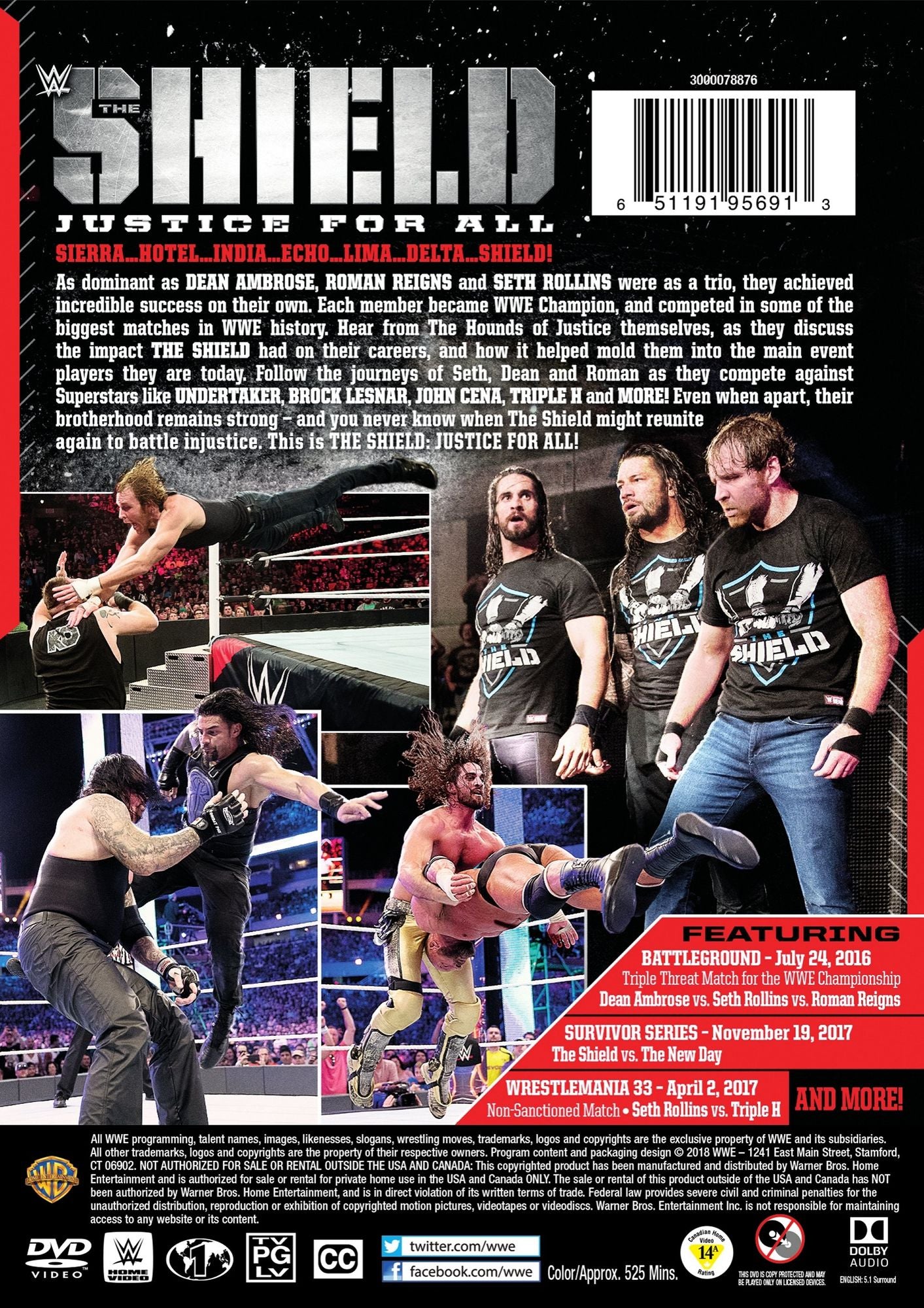WWE: The Shield - Justice for All