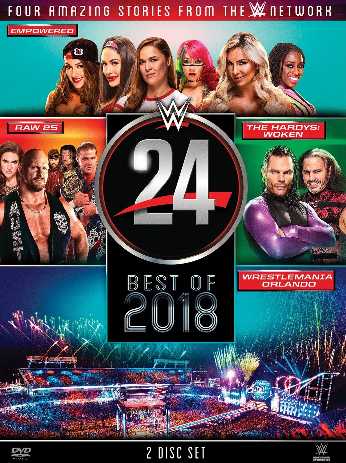 WWE 24: The Best of 2018 [2 Discs]