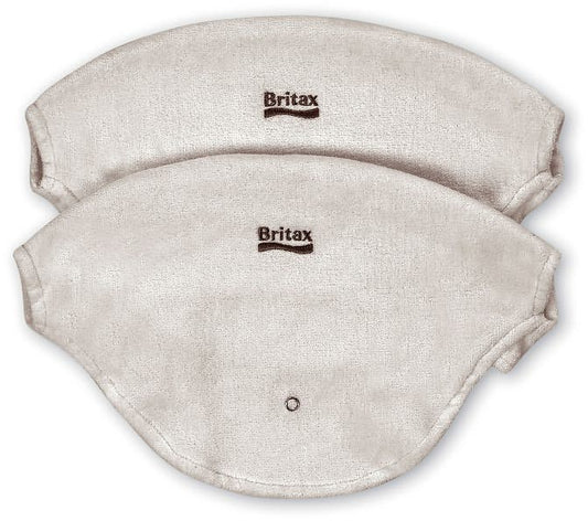 Britax Baby Carrier Bib Set - White 2 Pack