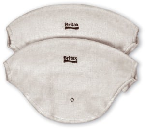 Britax Baby Carrier Bib Set - White 2 Pack