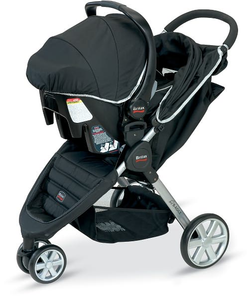 Britax b-Agile Travel System, Black