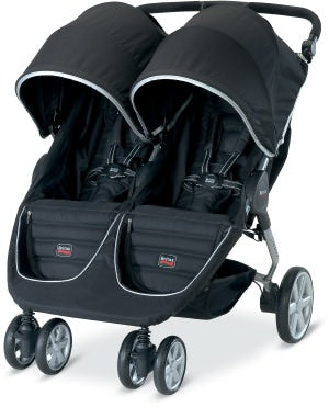 Britax B-Agile Double Stroller, Black