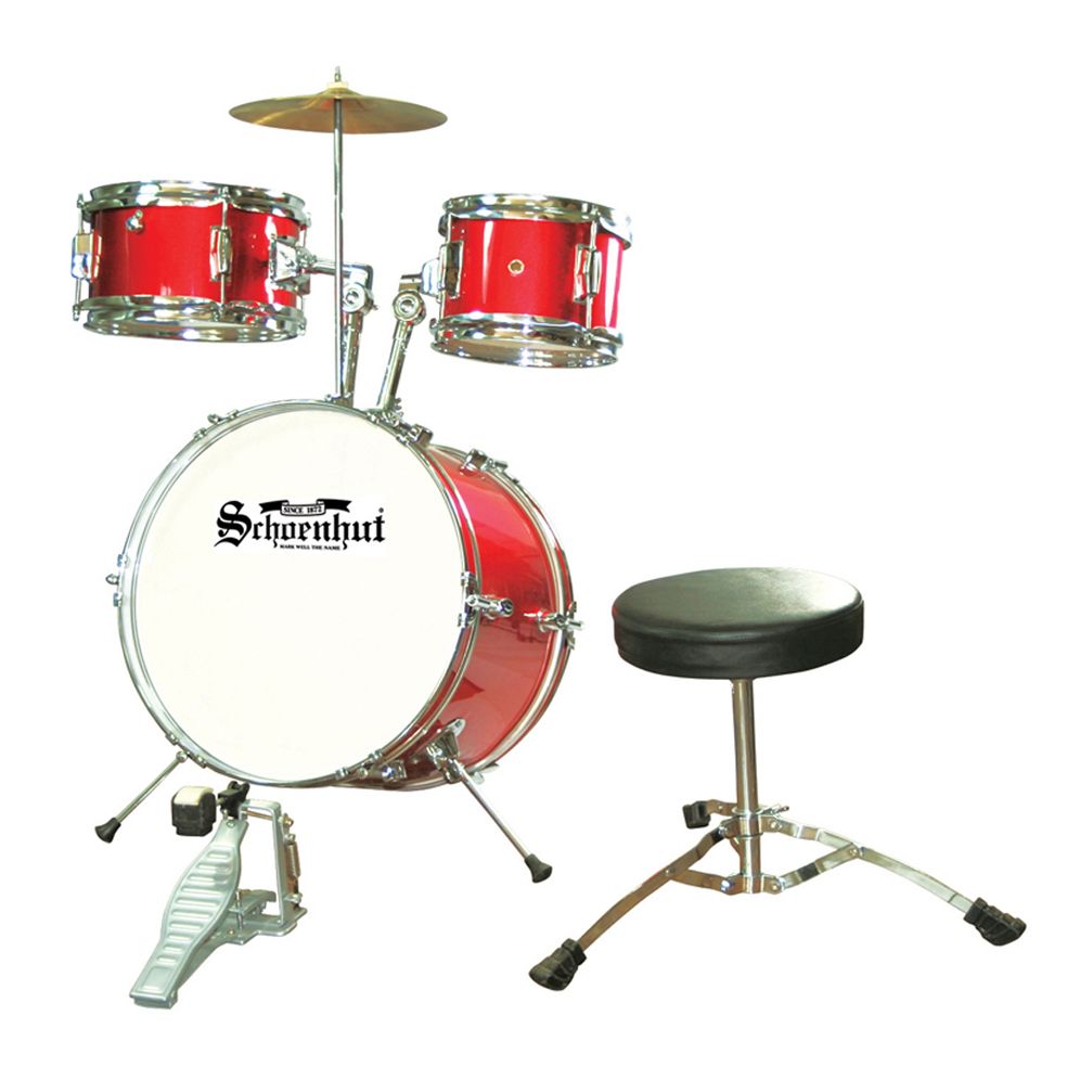 Schoenhut 5 Piece Drum Set
