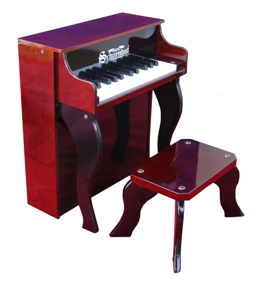 Schoenhut 25 Key Elite Mahogany/Black Spinet