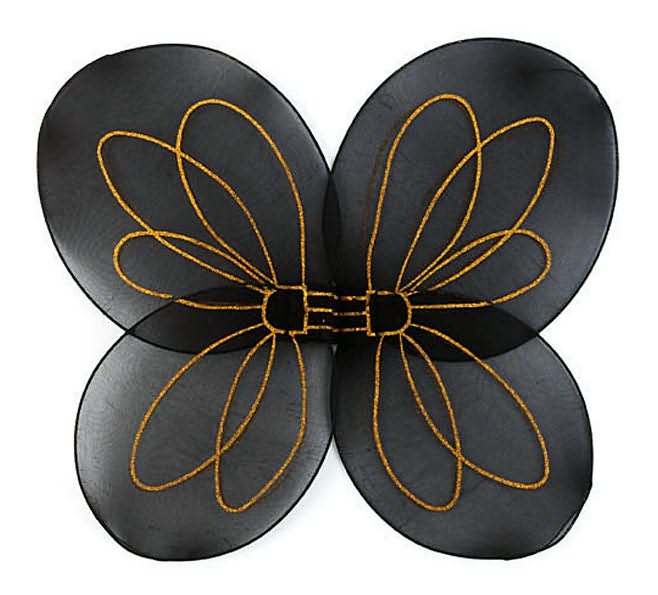 Bumble Bee Child Wings Costume Accessory: One-Size