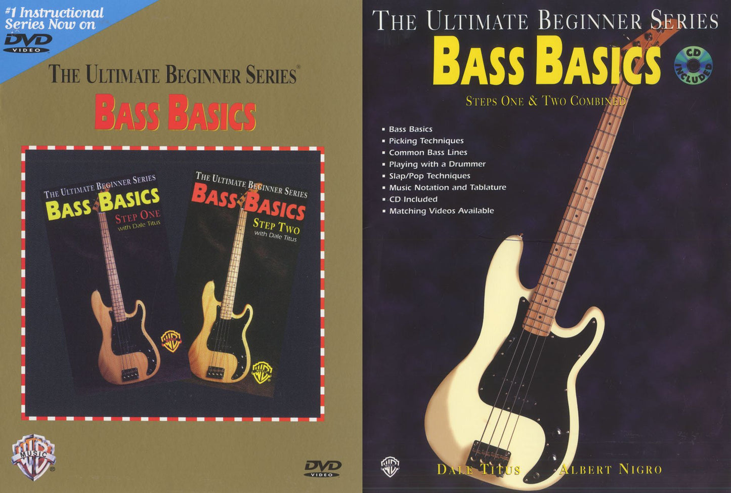 Bass Basics: Step One/Step Two [With Book & CD]
