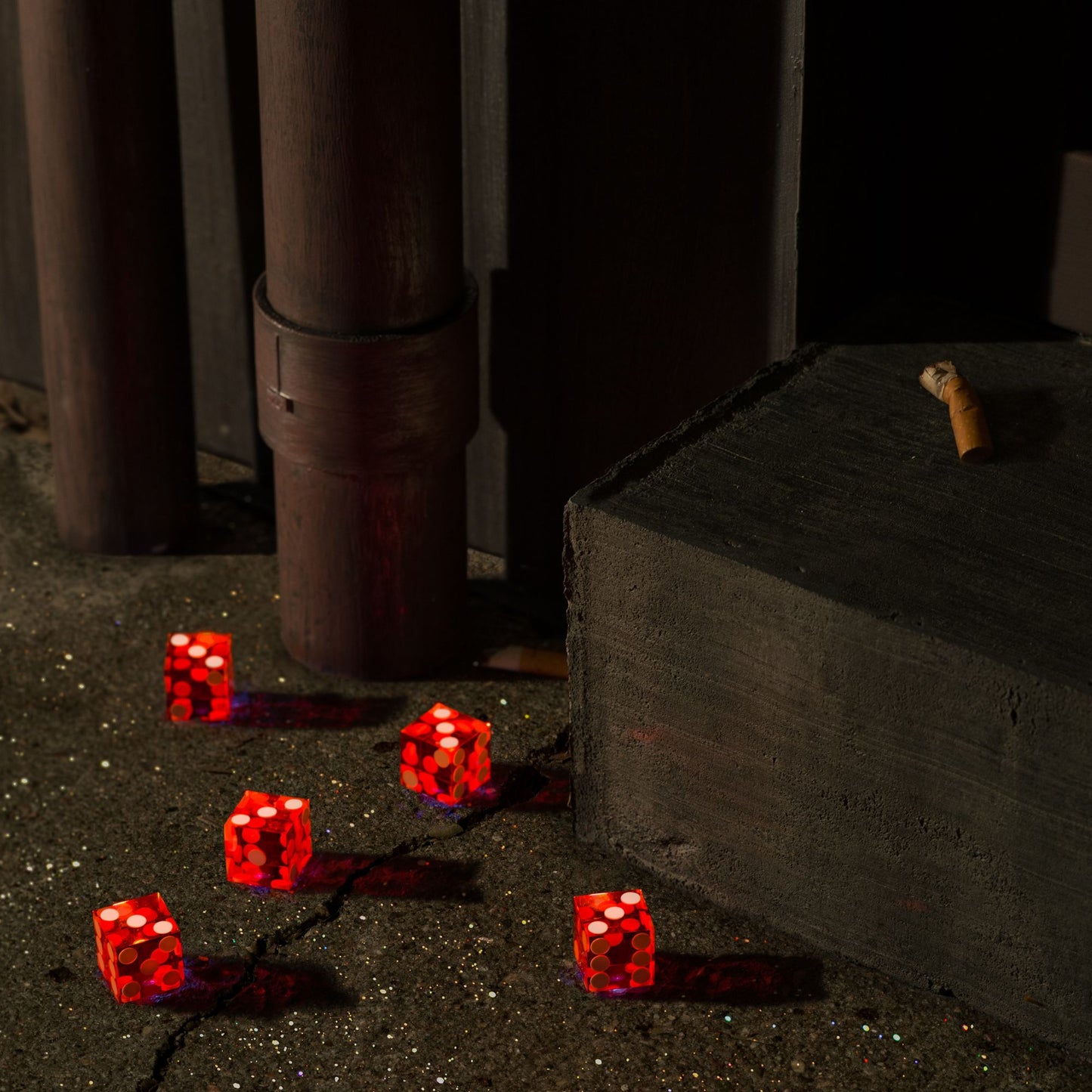 Five Dice, All Threes (Bright Eyes)