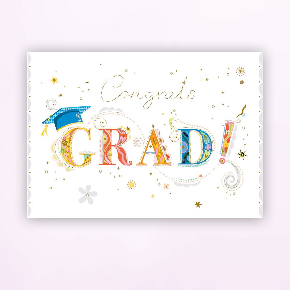 GRAD Colorful Text