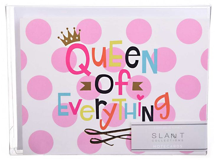 Queen of Everything Boxed Note Card Set of 10