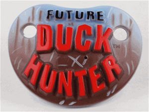 Billy Bob Teeth 90016 Future Duck Hunter Pacifier