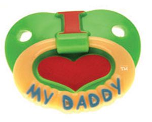 Billy Bob Teeth 90020 I Love My Daddy Pacifier