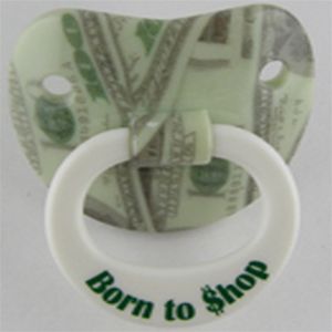 Billy Bob Teeth 90075 Born to Shop Pacifier