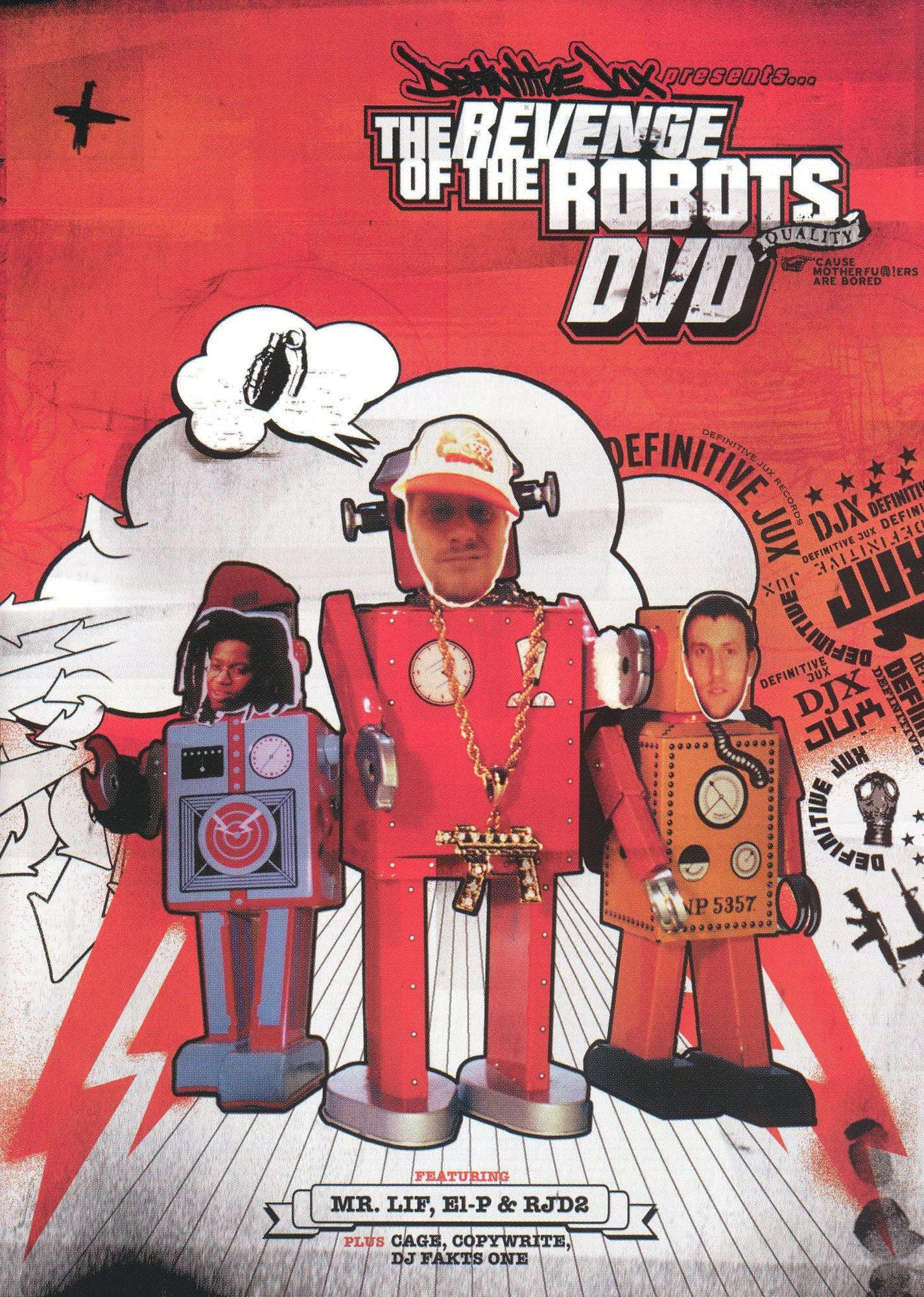 Definitive Jux Presents: The Revenge of the Robots [DVD/CD]