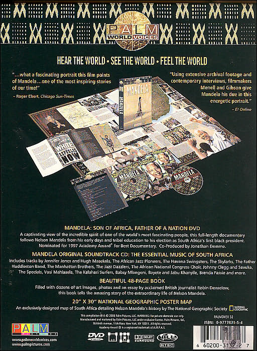 Palm World Voices: Mandela [With CD, Book and Map]