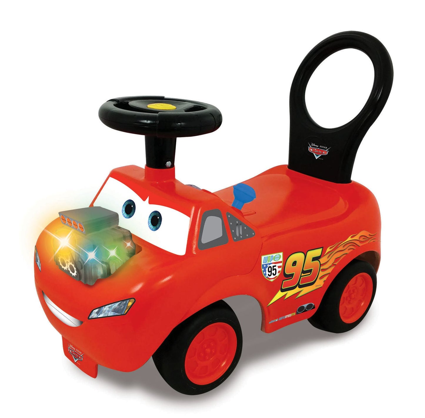 Disney PIXAR Cars Lightning McQueen Light amp; Sound Activity Ride-On