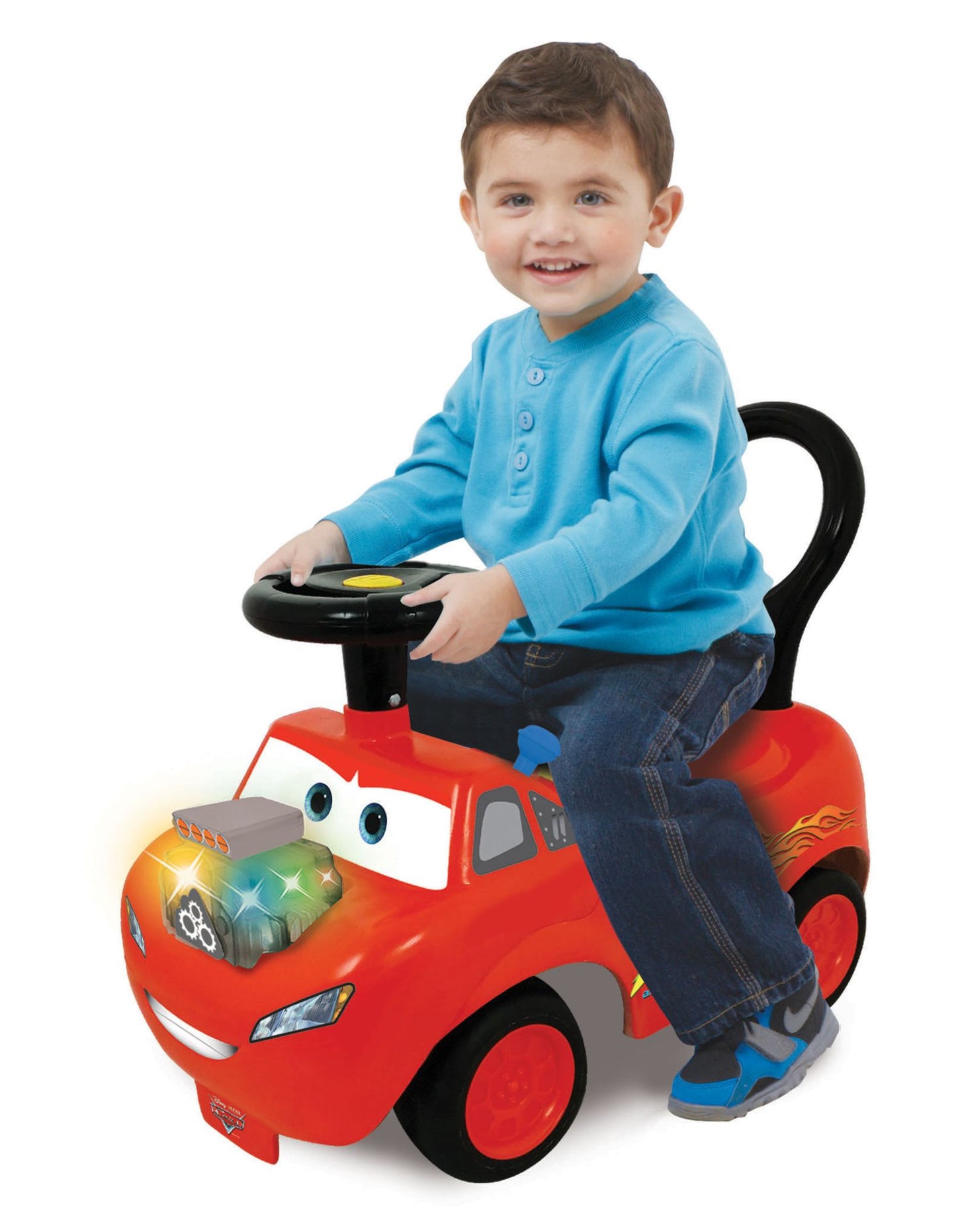 Disney PIXAR Cars Lightning McQueen Light amp; Sound Activity Ride-On