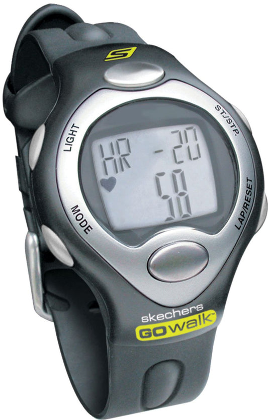 Skechers Go Walk SK1 Mens Classic Strapless Heart Rate Monitor - Black