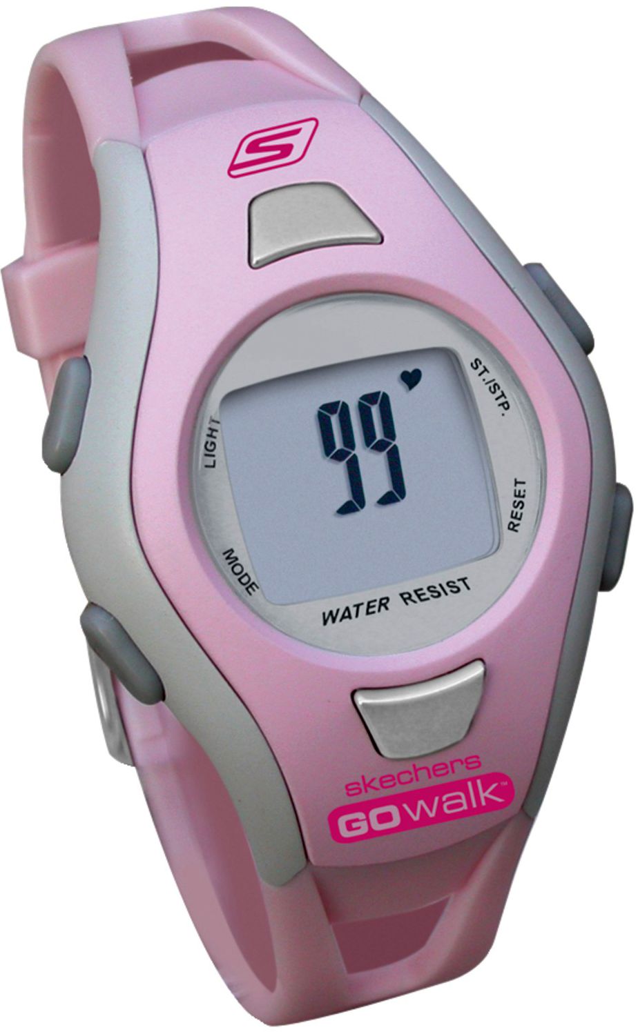Skechers Go Walk SK2 Ladies Classic Strapless Heart Rate Monitor - Pink