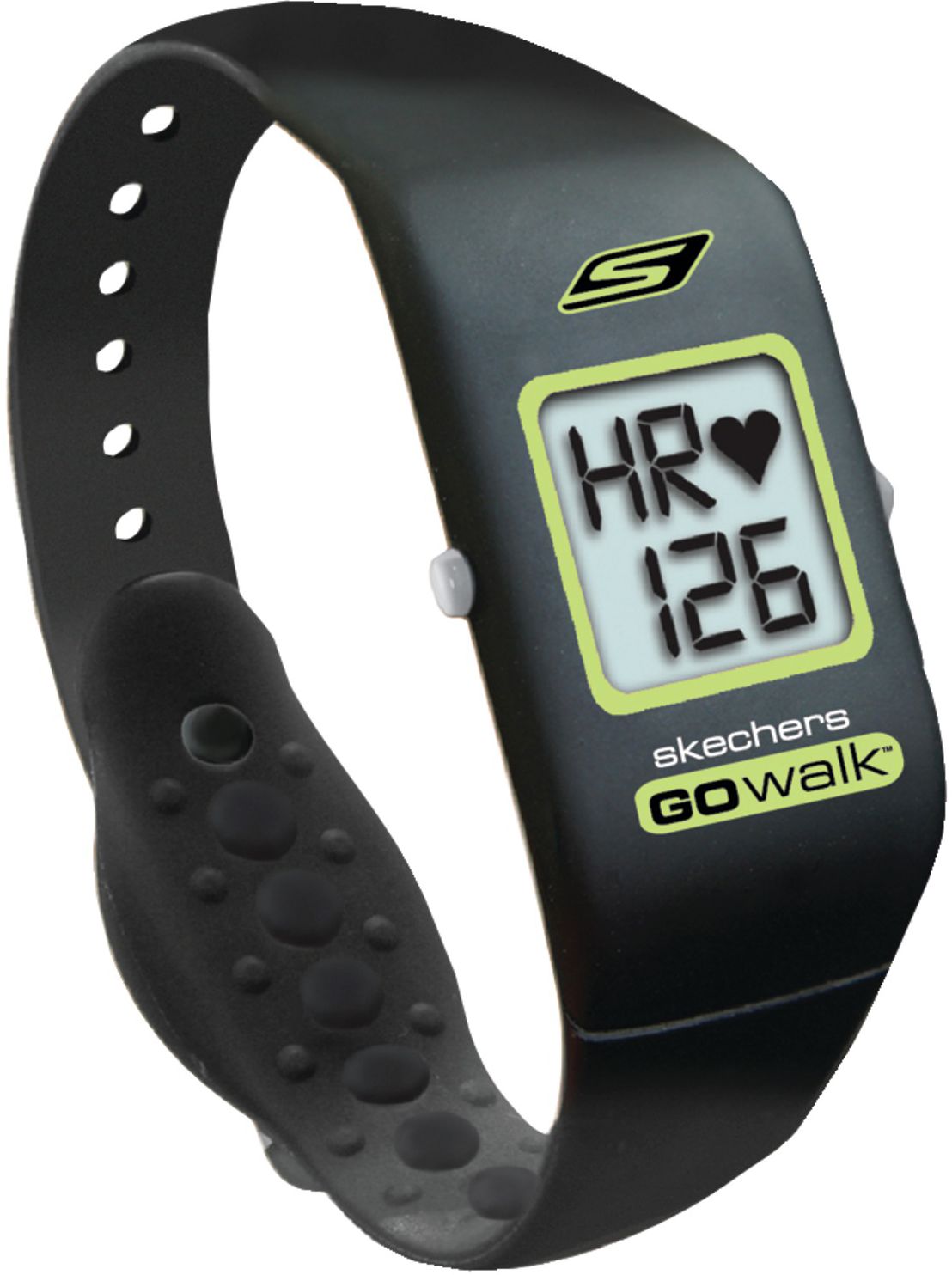 Skechers Go Walk SK9 Pulsebandz - Black/Green