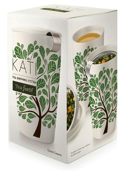 Green Leaves Kati Cup - Tea Brewing System