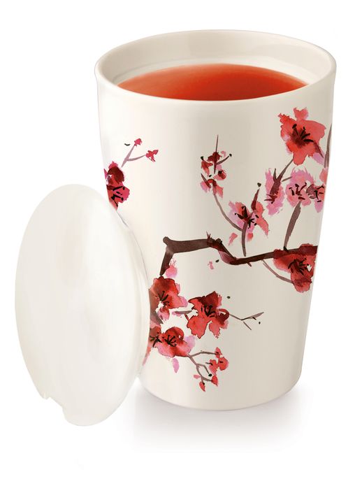 Cherry Blossoms Kati Cup - Tea Brewing System