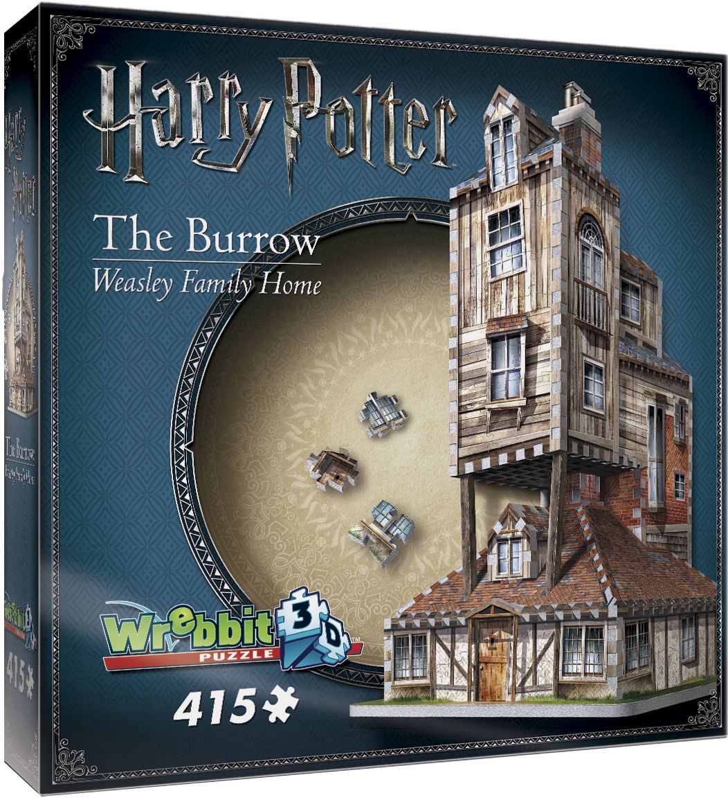 The Burrow - Weasley Family Home - 3D Puzzle