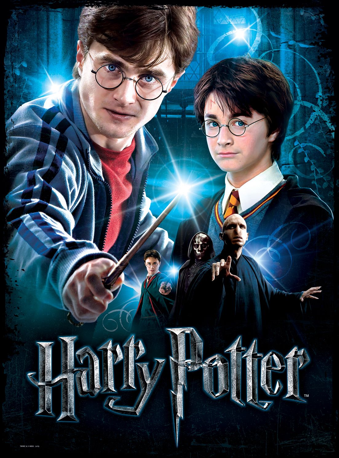 Harry Potter - 2D Poster Puzzle- HARRY POTTER