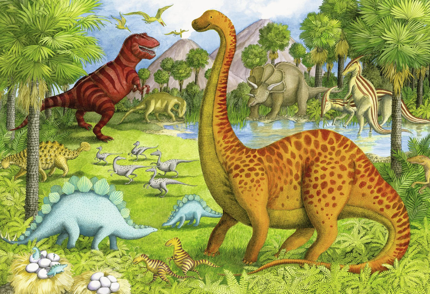 Dinosaur Pals 24pc floor puzzle
