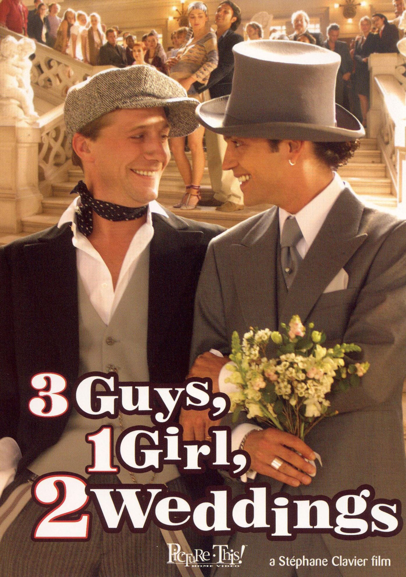 3 Guys, 1 Girl, 2 Weddings