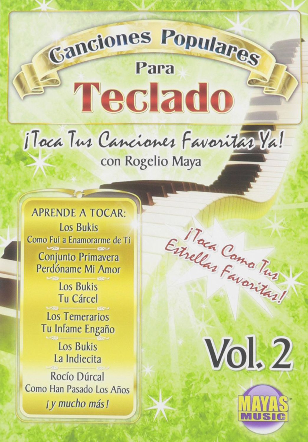 Canciones Populares para Teclado, Vol. 2