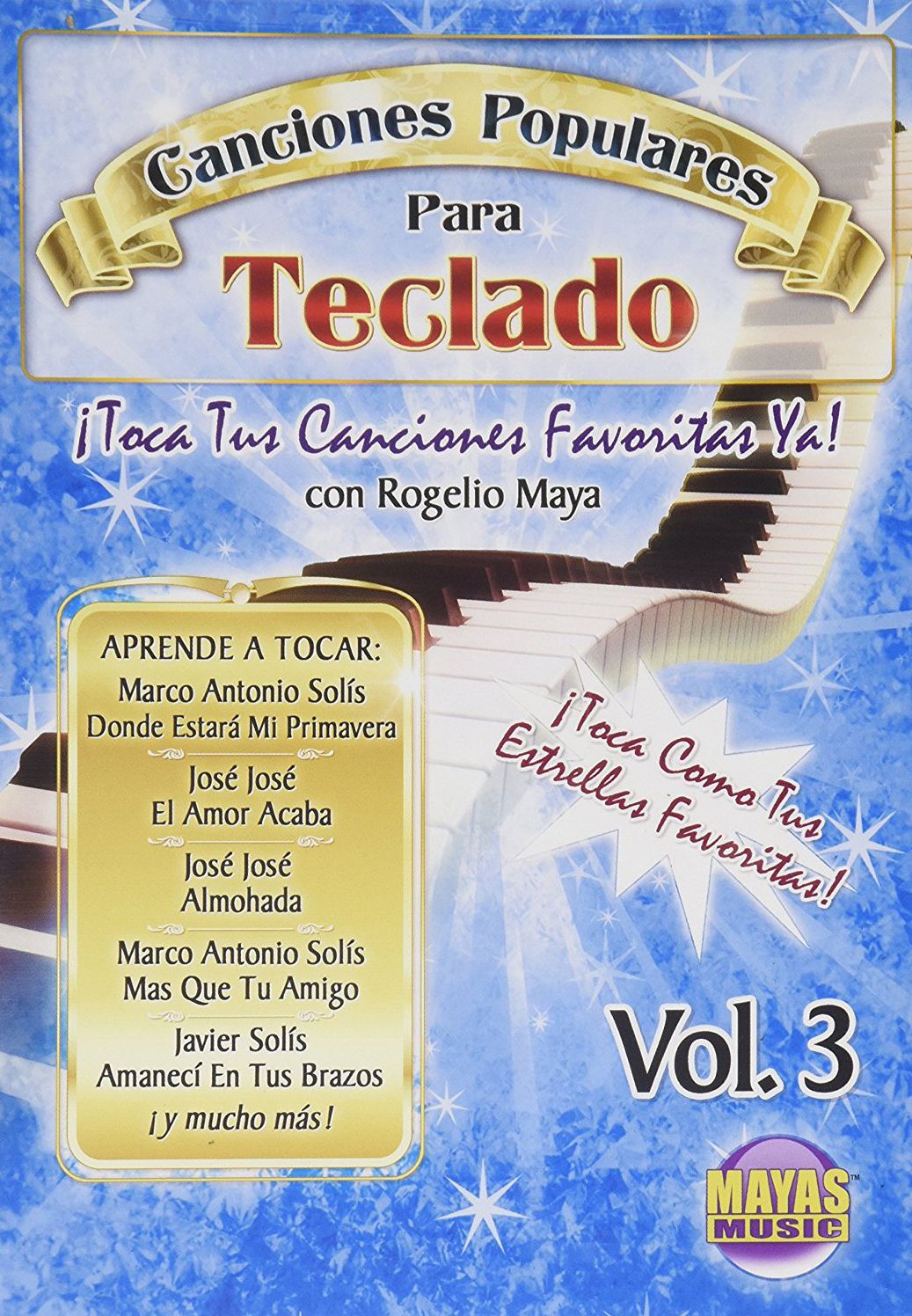 Canciones Populares para Teclado, Vol. 3