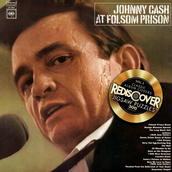 Rediscover Jigsaw Puzzles: Johnny Cash: Live at Folsom Prison