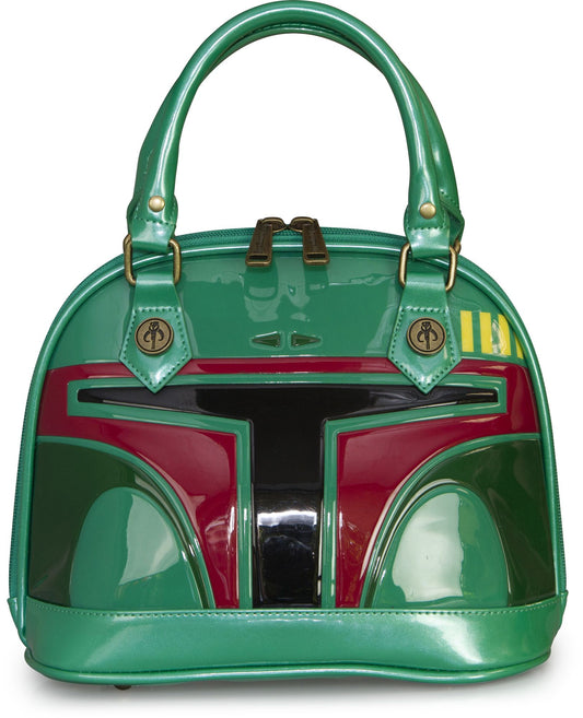 LF STAR WARS BOBA FETT PATENT MINI DOME BAG