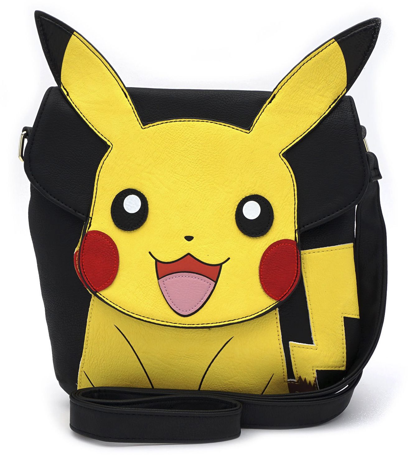 Pikachu Faux Leather Cross Body Bag