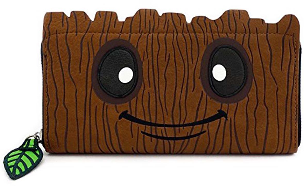GOTG GROOT ZIP AROUND WALLET