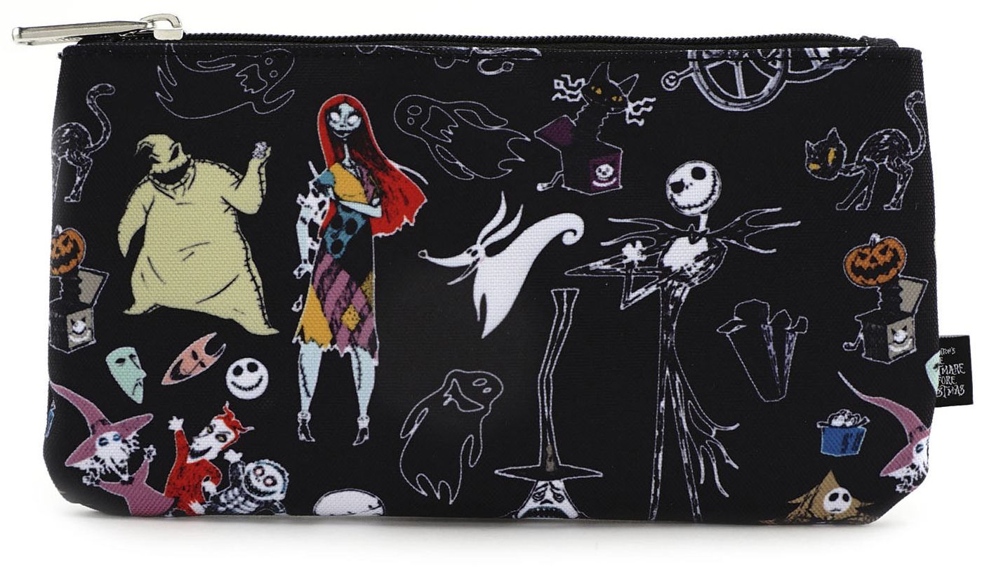 Nightmare Before Christmas AOP Zip Wallet