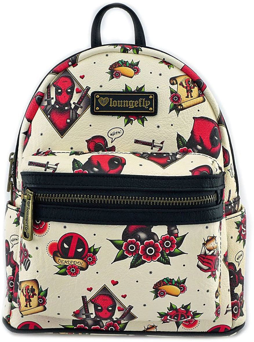 DEADPOOL TATTOO AOP MINI BACKPACK