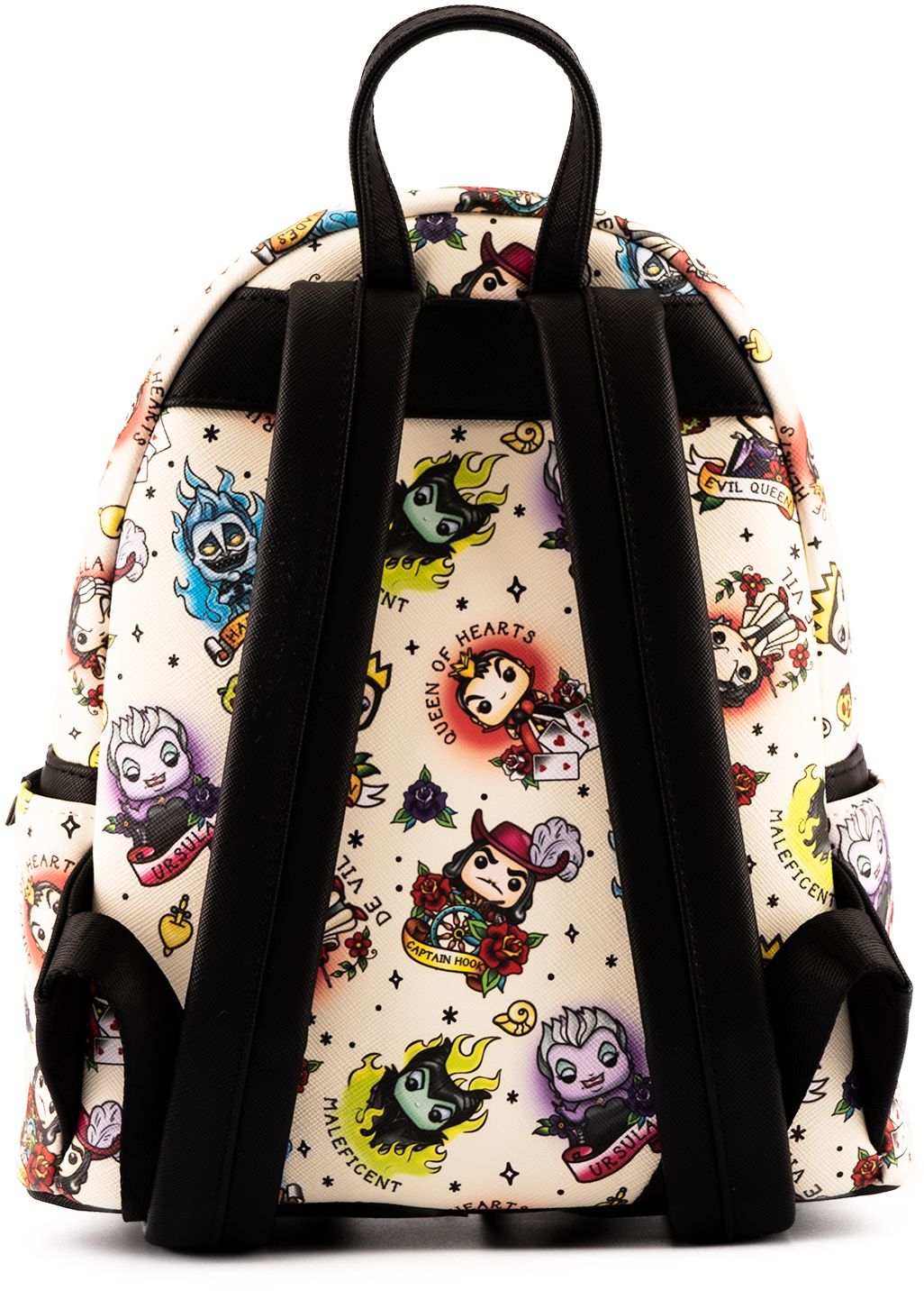 Villains Tattoo Aop Mini Backpack (Pop By Loungefly Disney:)