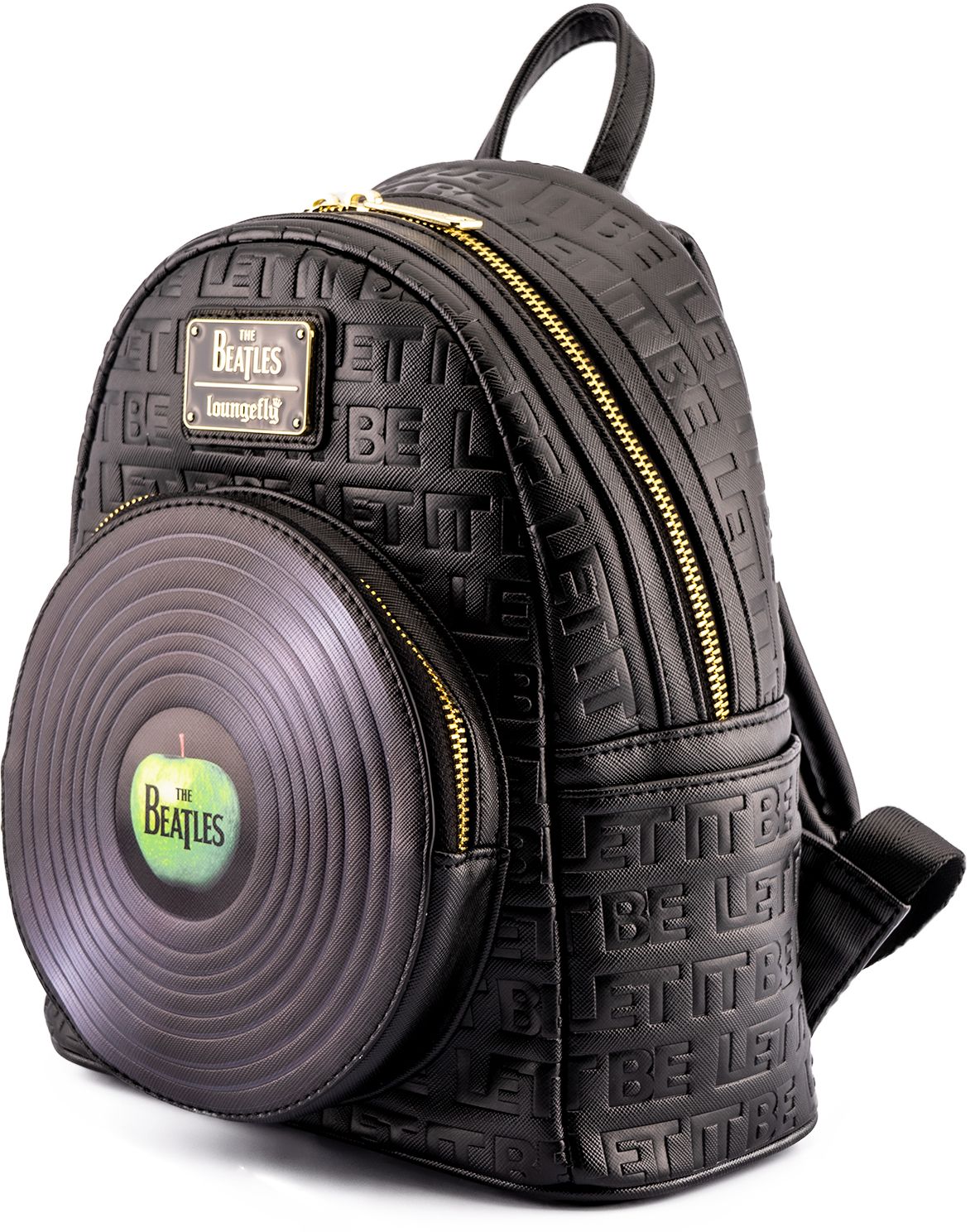 Let It Be Vinyl Record Mini Backpack (Loungefly The Beatles:)