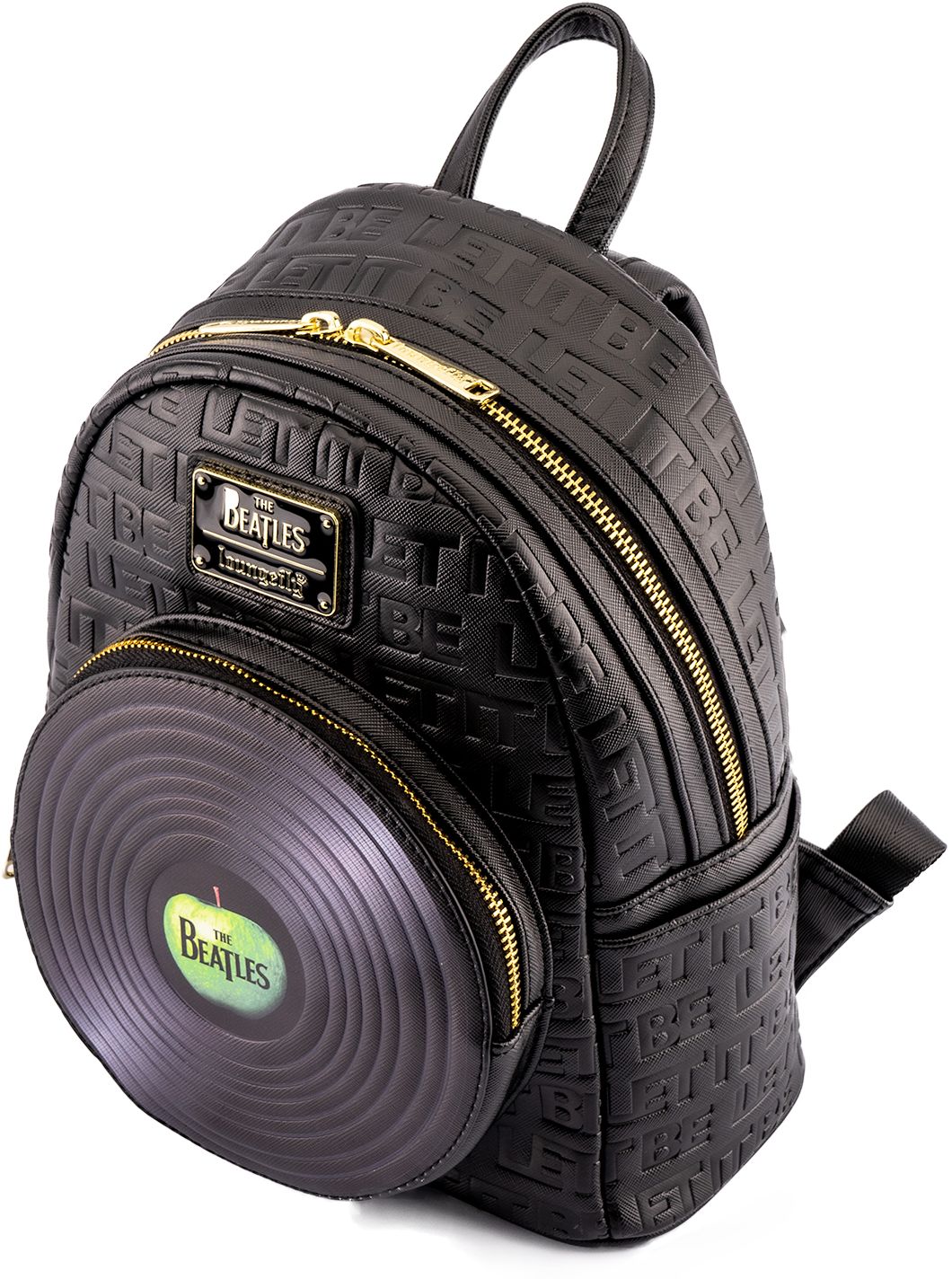 Let It Be Vinyl Record Mini Backpack (Loungefly The Beatles:)