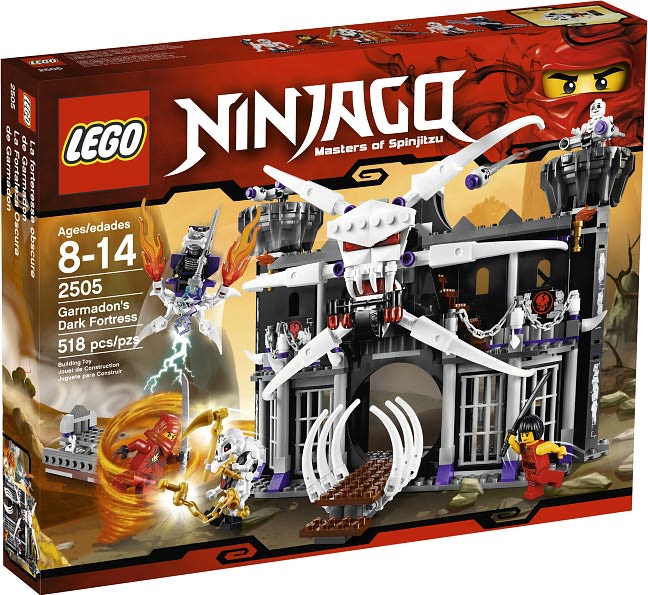 LEGO NINJAGO Garmadon's Dark Fortress 2505