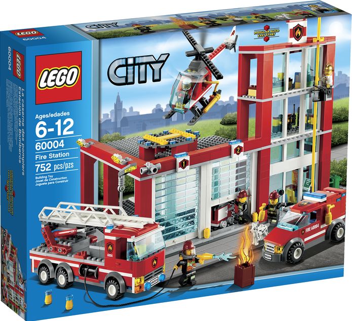 LEGO City Fire Fire Station 60004